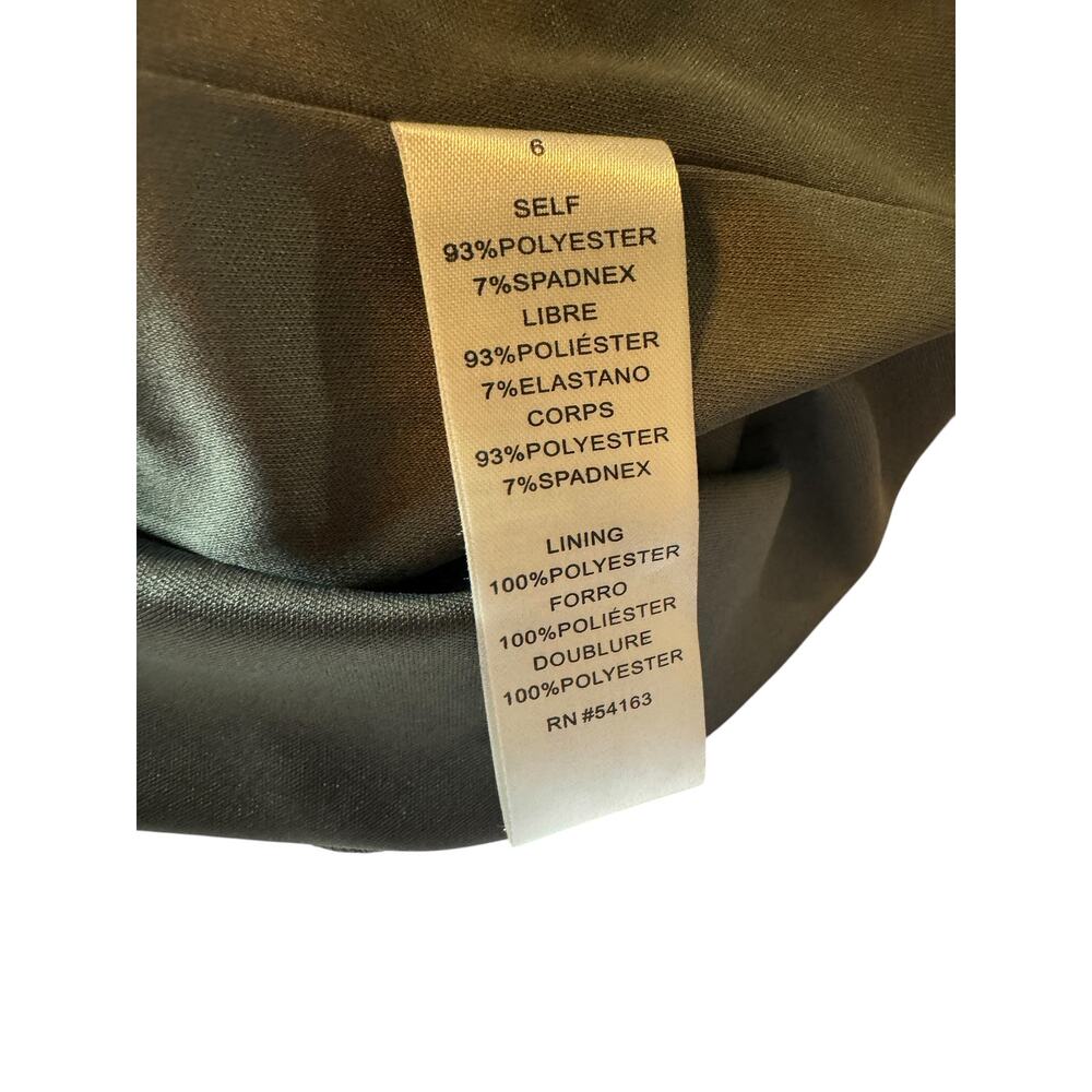 Jessica Simpson Metallic Strapless Cocktail Dress Women’s 6 NEW - Picture 11 of 12
